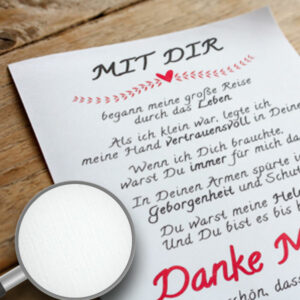 Danke Mama! Bild im Rahmen – Bild 5