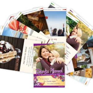 Gutscheinbox DANKE MAMA - 12 tolle Geschenkgutscheine für die beste Mutter 13 Gutscheinbox DANKE MAMA - 12 tolle Geschenkgutscheine für die beste Mutter – Bild 4